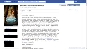 Capture d'écran de l'évènement Facebook organisé par le BDS de l'IEP Toulouse